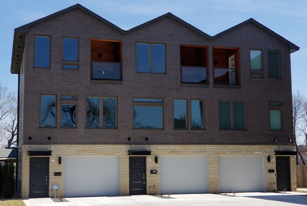 Residential Townhomes Oklahoma City Prime Architects