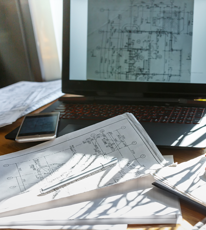 Construction documents for architectural design services